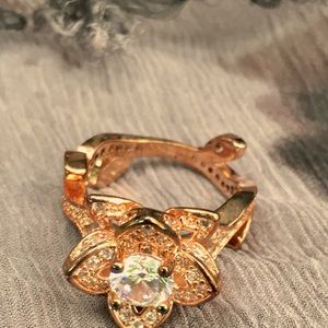 Full lotus Rose Gold & QZ Ring (6)